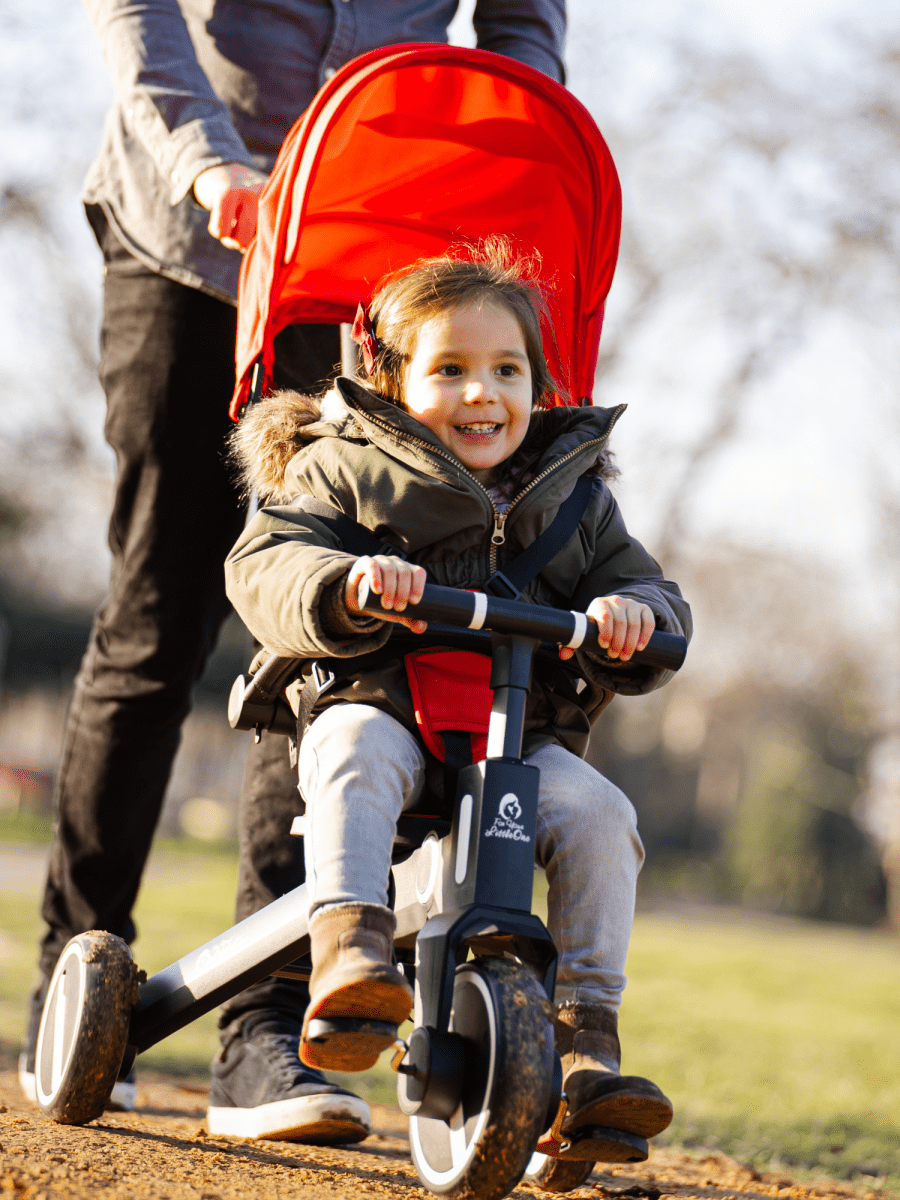 Foryourlittleone Xplor Plus 6 in 1 Foldable Trike - Green (10m-5y)