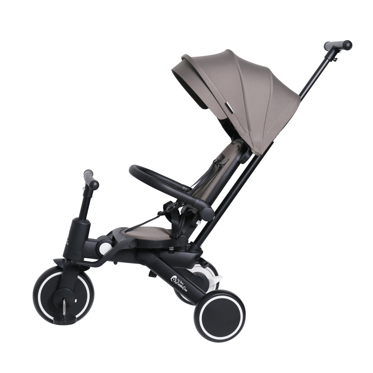 Foryourlittleone Xplor Plus 6 in 1 Foldable Trike - Grey Olive (10m-5y)