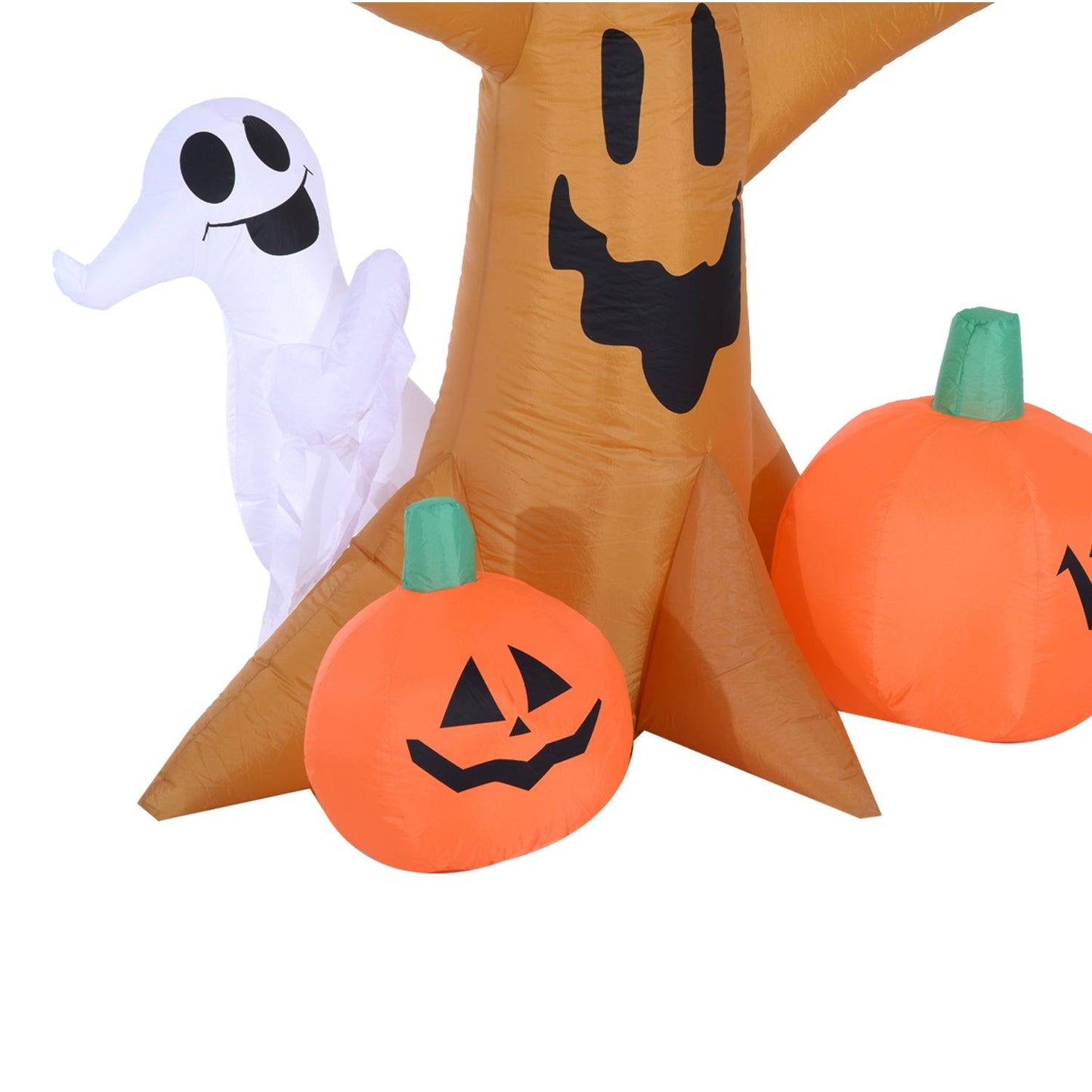 Halloween Inflatable Tree W/Pumpkins LED Lights