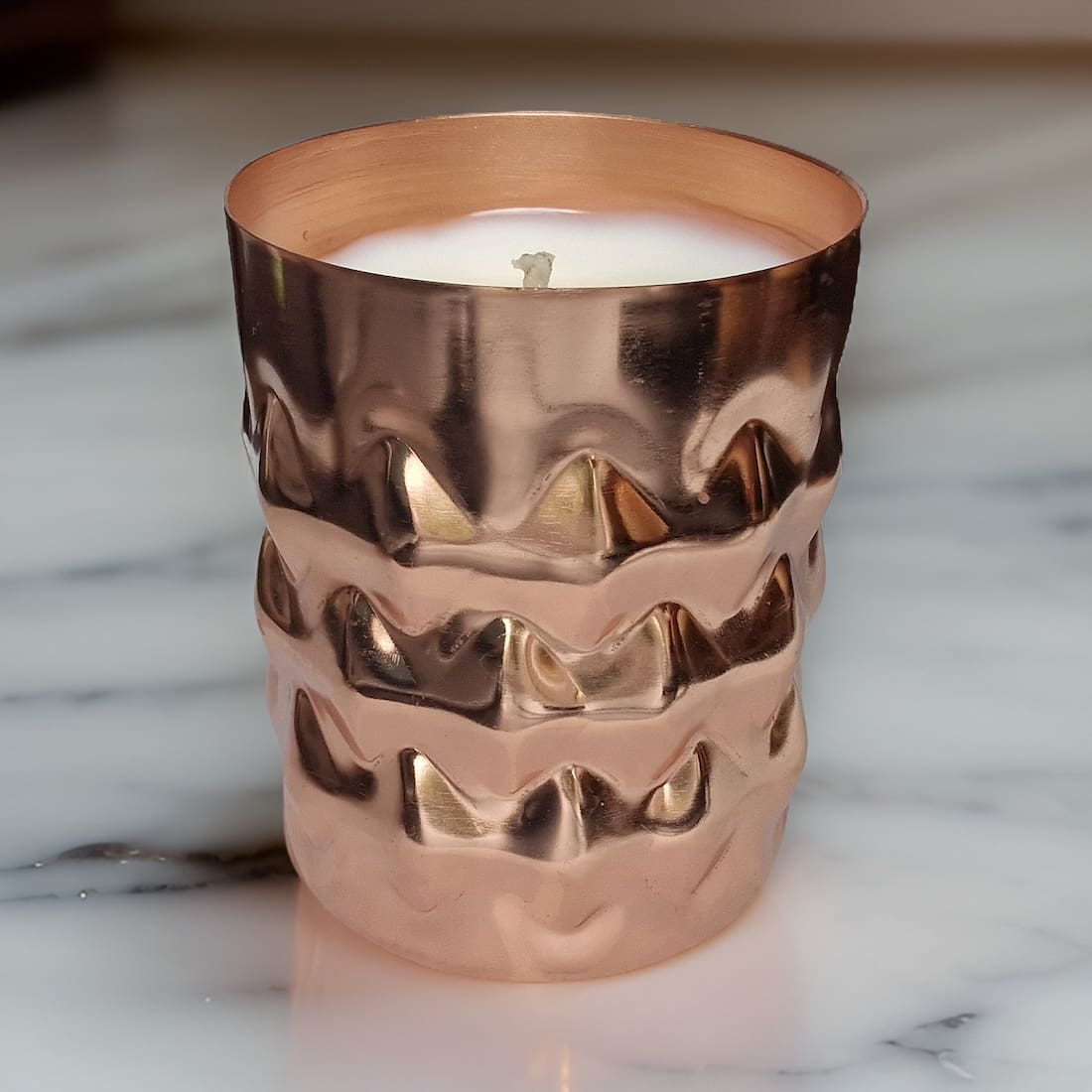 Copper Tin Candles