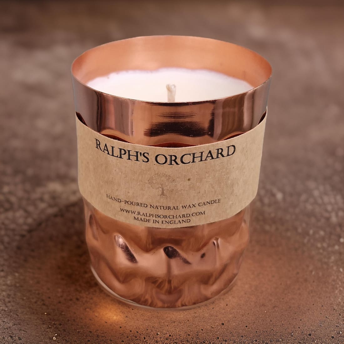 Copper Tin Candles