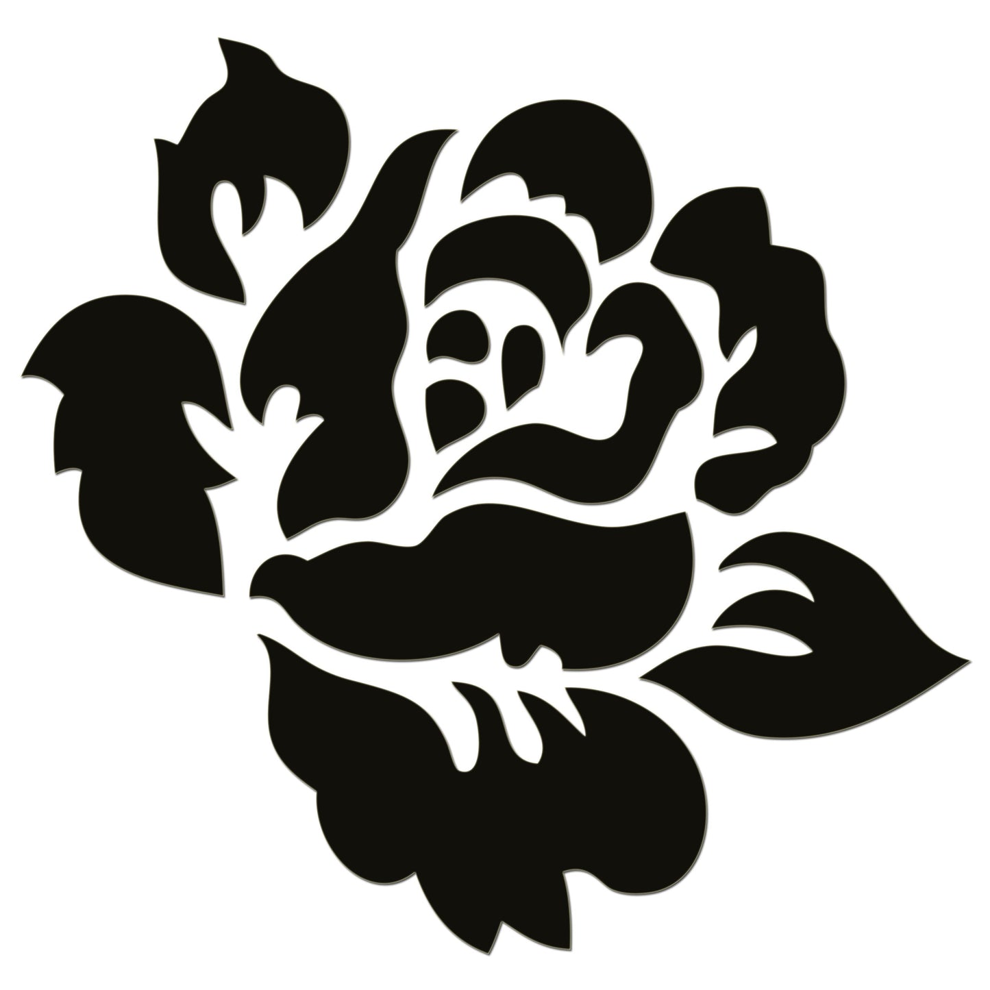 English Rose Iron On HTV Transfer