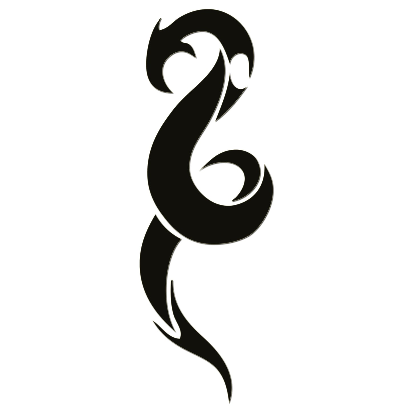 Chinese Dragon Iron On HTV Transfer