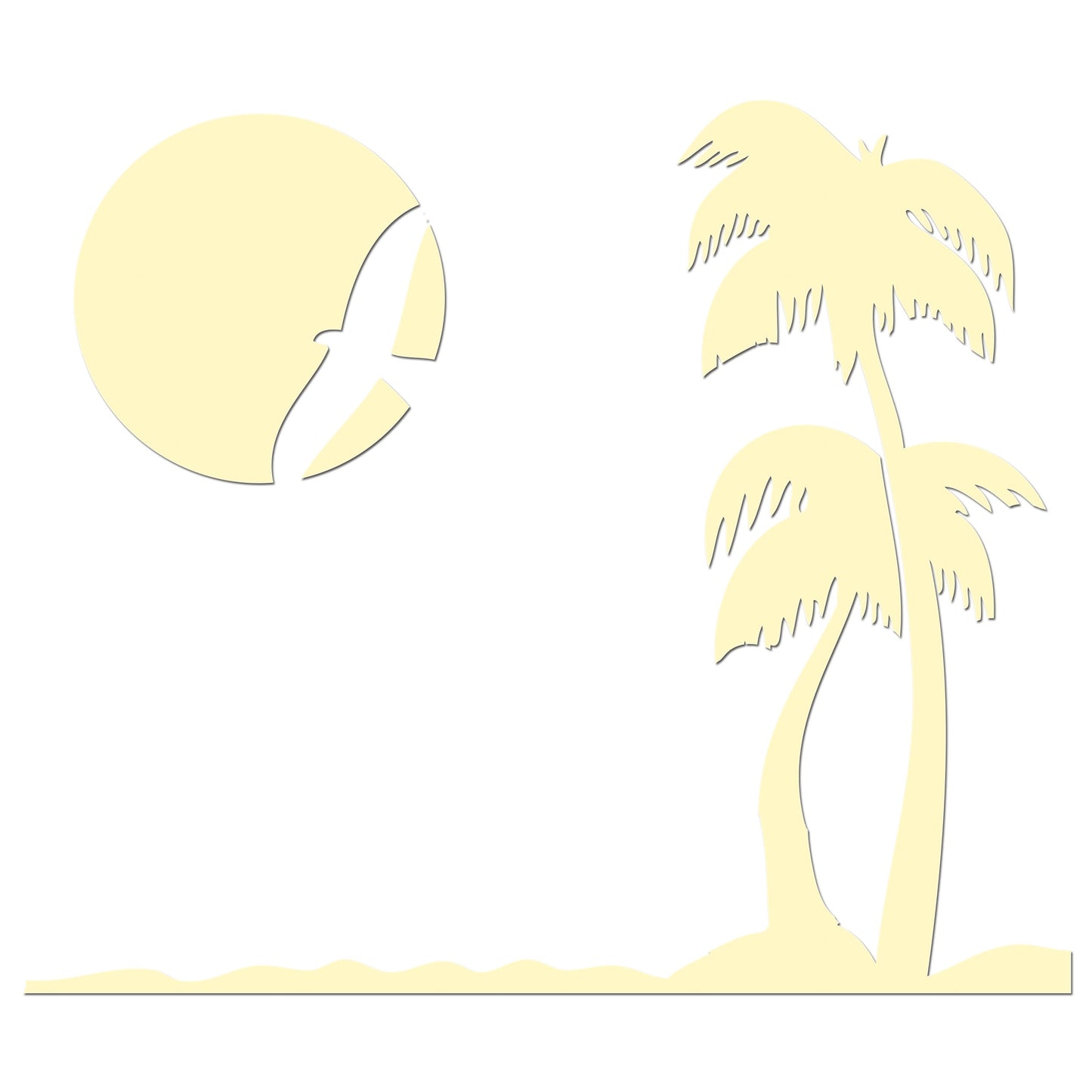 Paradise Beach Sticker