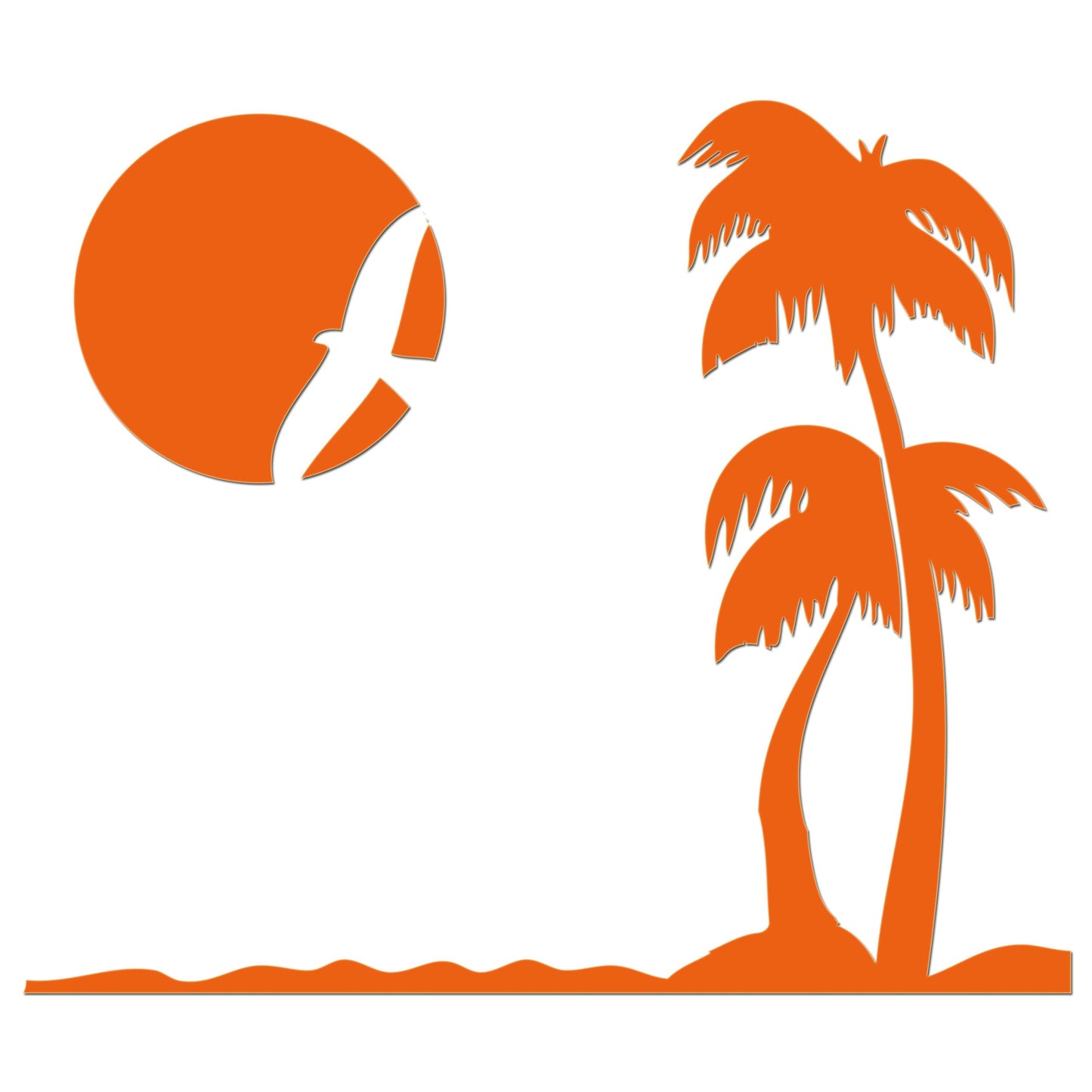 Paradise Beach Sticker