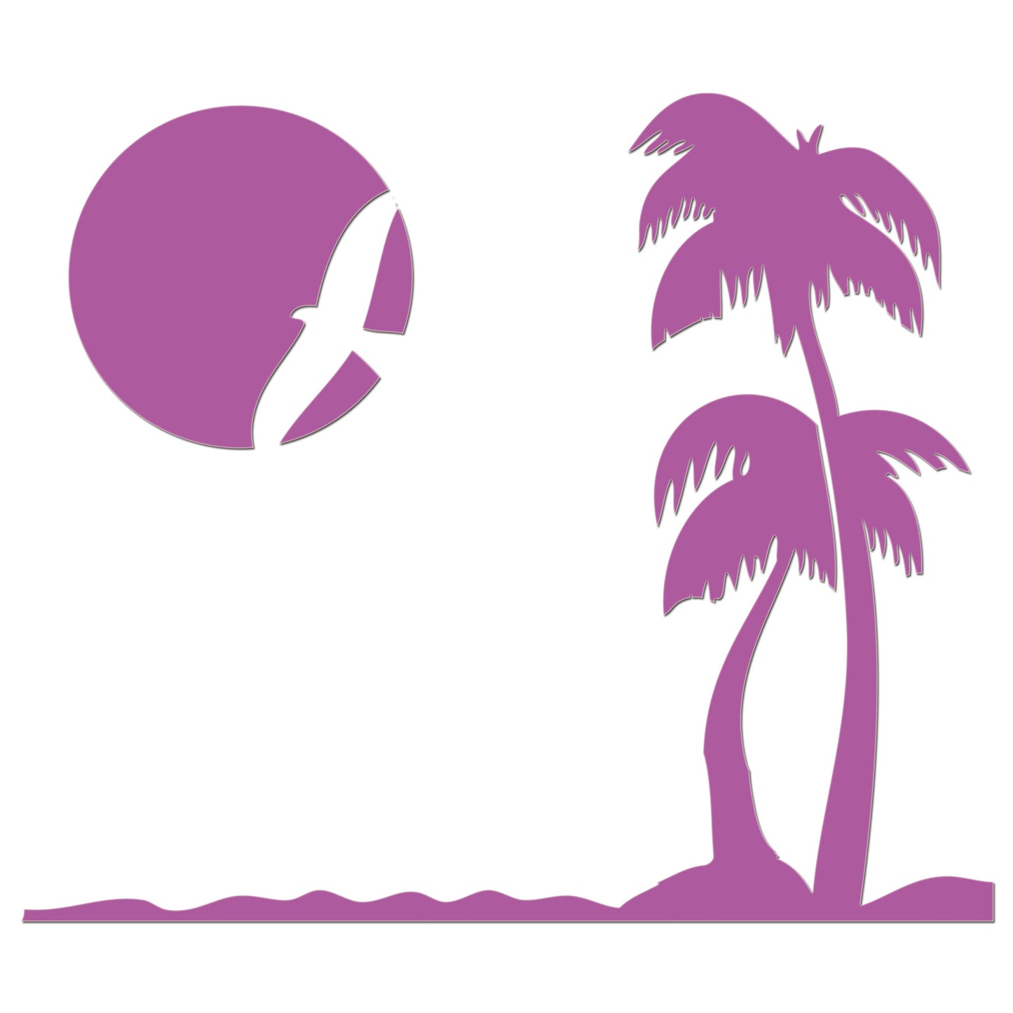 Paradise Beach Sticker