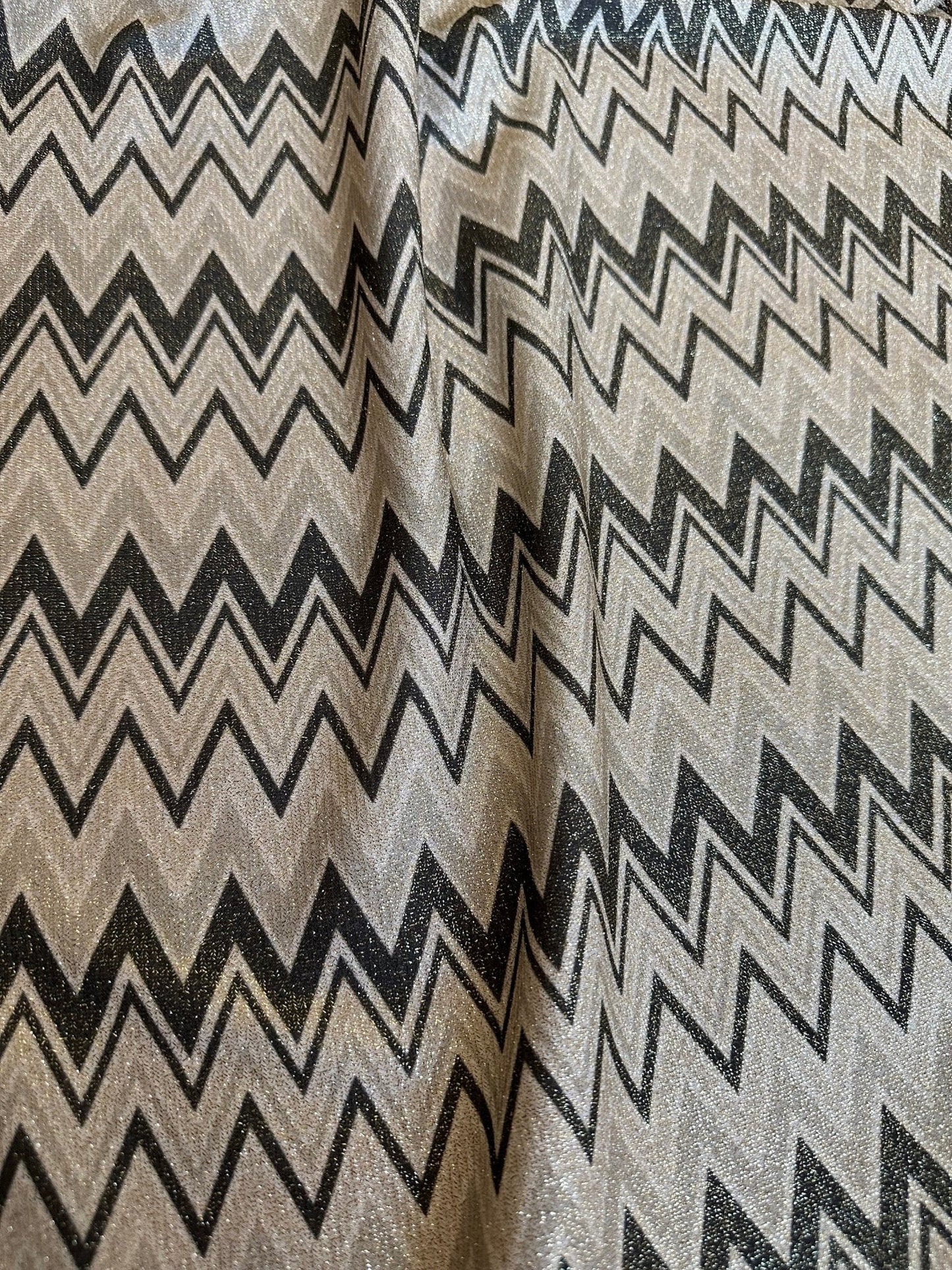 Gold Lurex Glitter Fabric