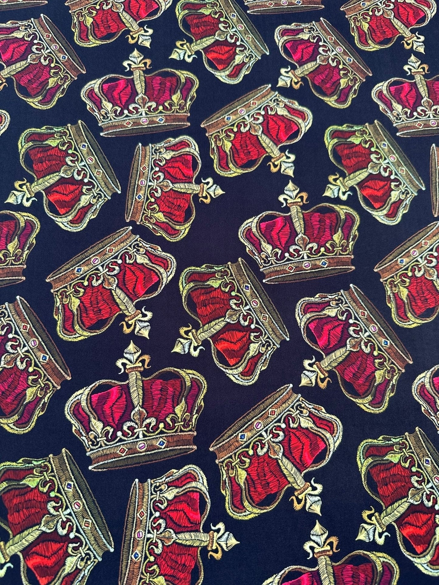 Golden Crown Fabric