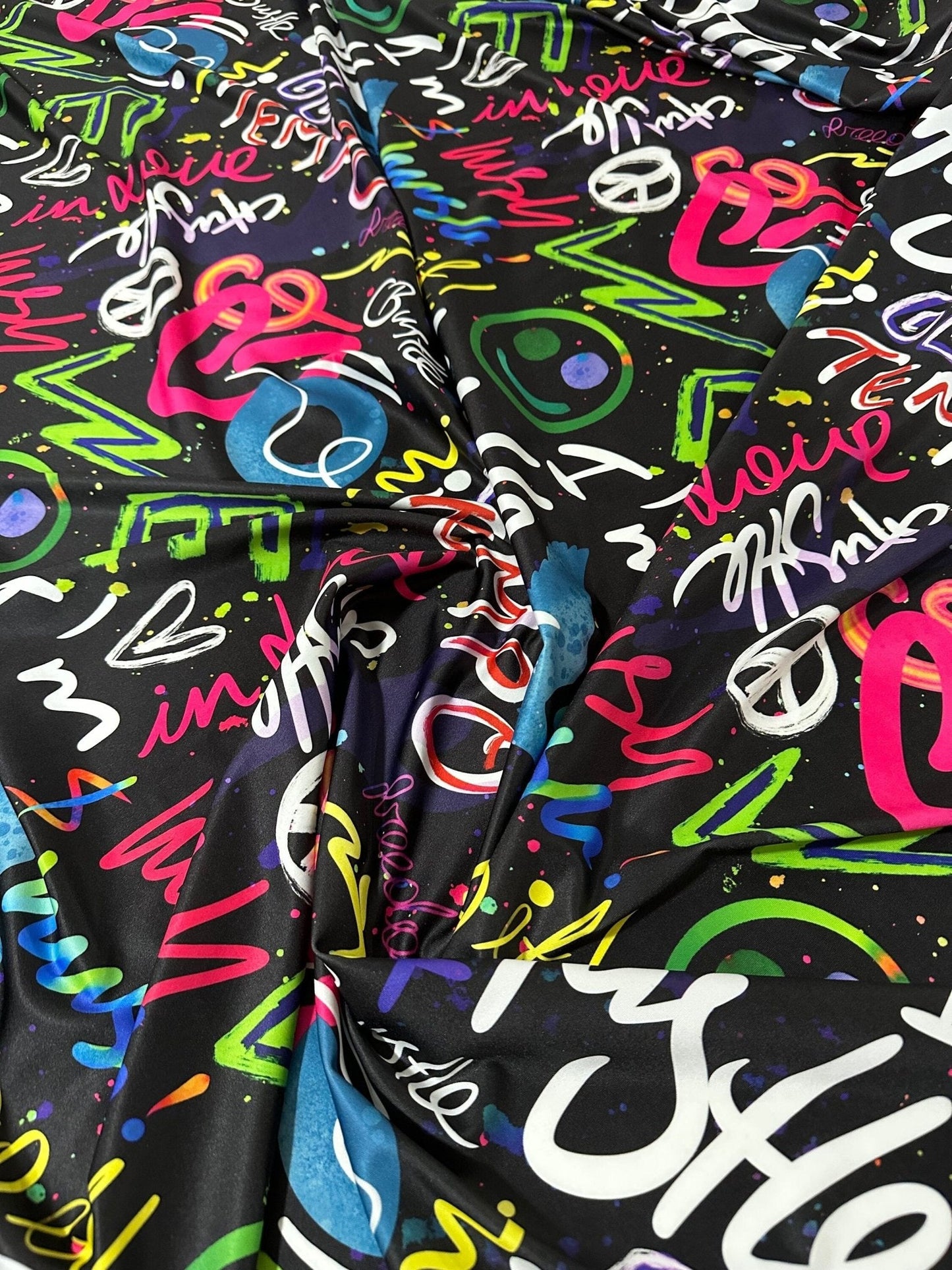 Graffiti Street Art Fabric