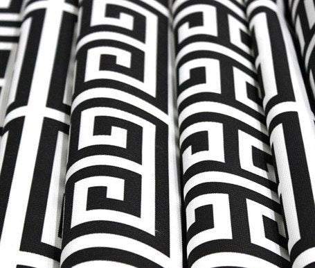 Greek Key Print Upholstery Fabric – Multiple Fabric Options, Sold by Metre