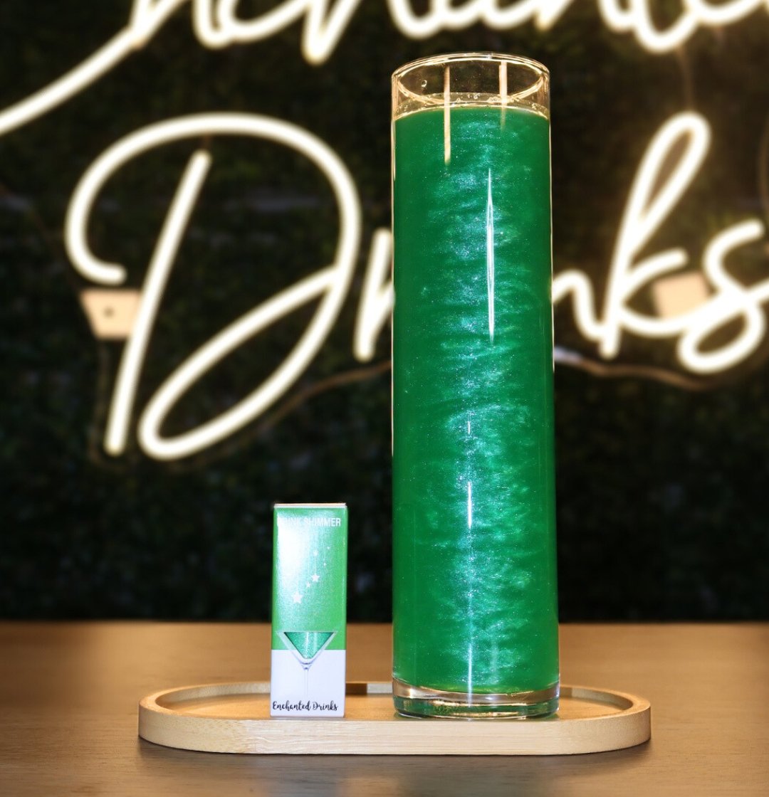 Green Edible Drink Shimmer