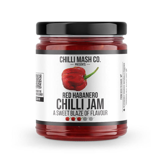 Habanero Chilli Jam | 190g | Chilli Mash Co. | Sweet Blaze Of Flavour