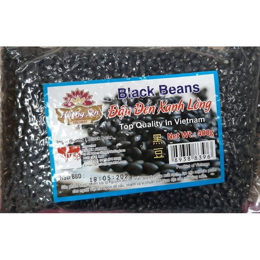 HUONG SEN Black Beans Dau Den Xanh Long 500g