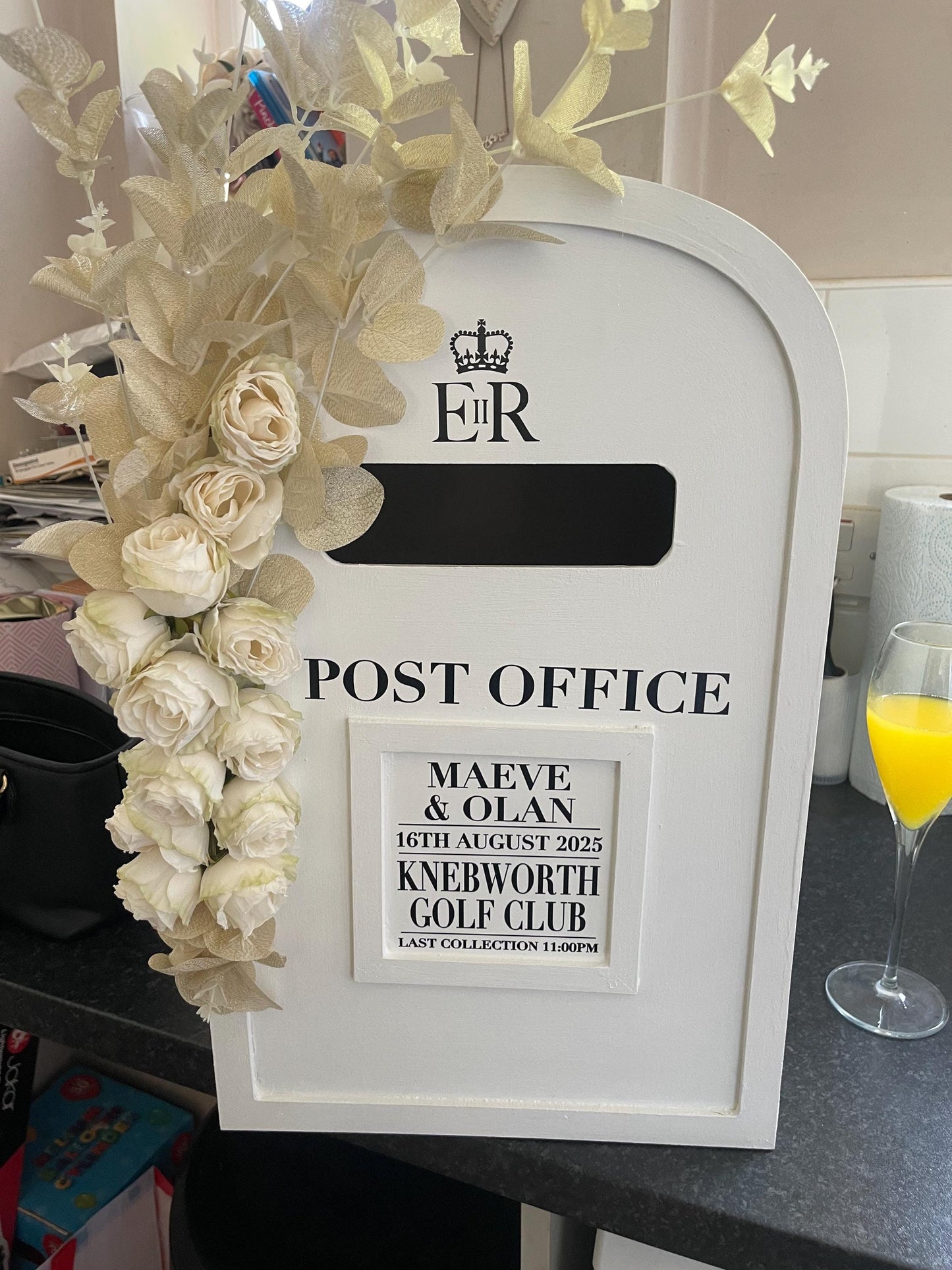 Personalised DIY Post Box Vinyl For Wedding - Vinyl Only - No Post Box Is Included