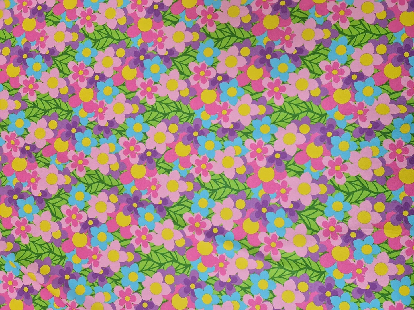 Colorful Floral Fabric – Multiple Fabric Options, Sold by Metre
