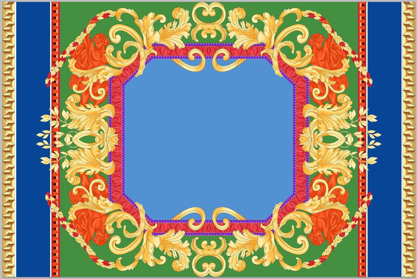 Baroque Silky Crepe Fabric – Available in Satin, Crepe, Spandex & Chiffon | By Metre