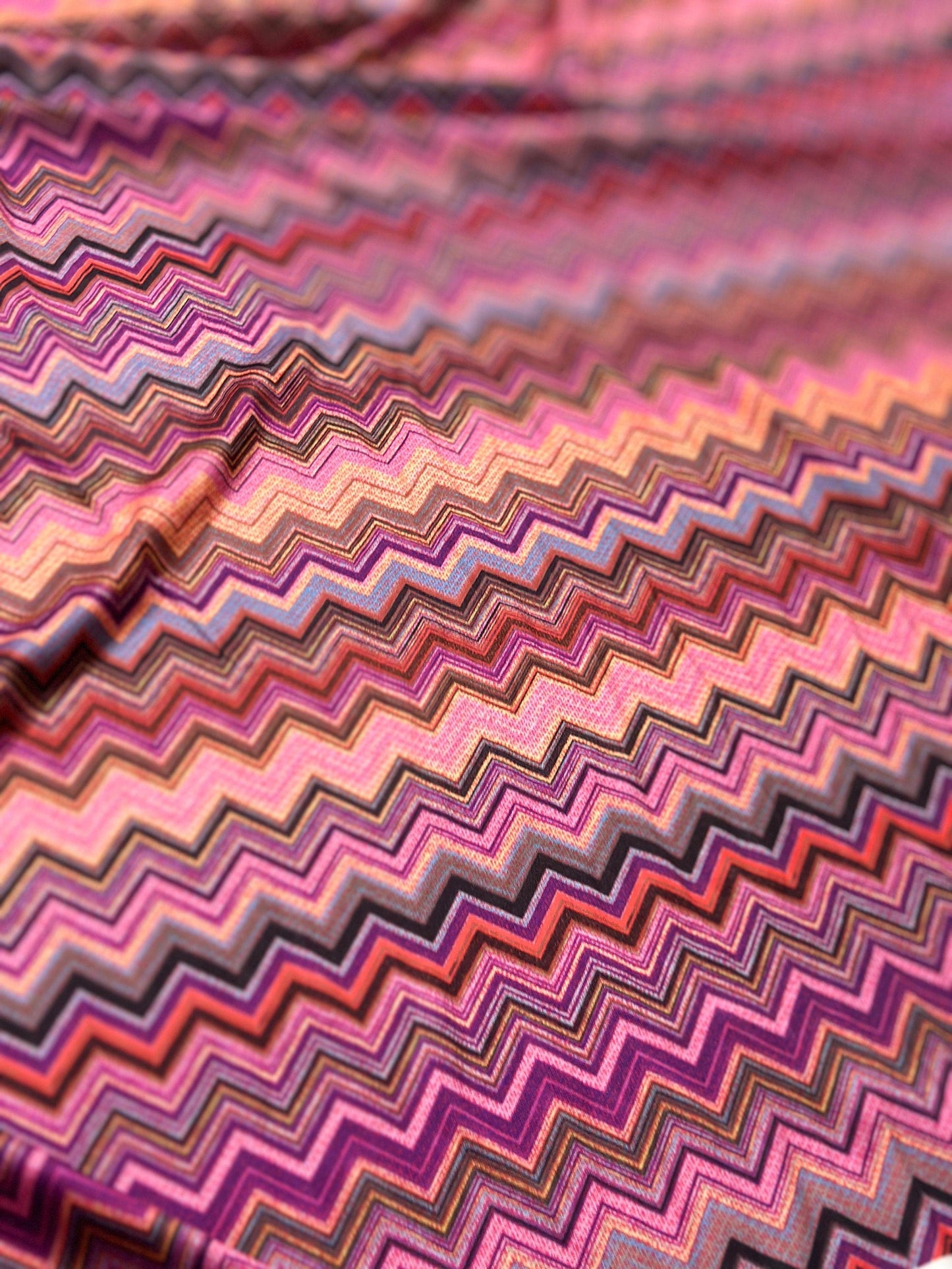 Zigzag Mesh Stretch Fabric