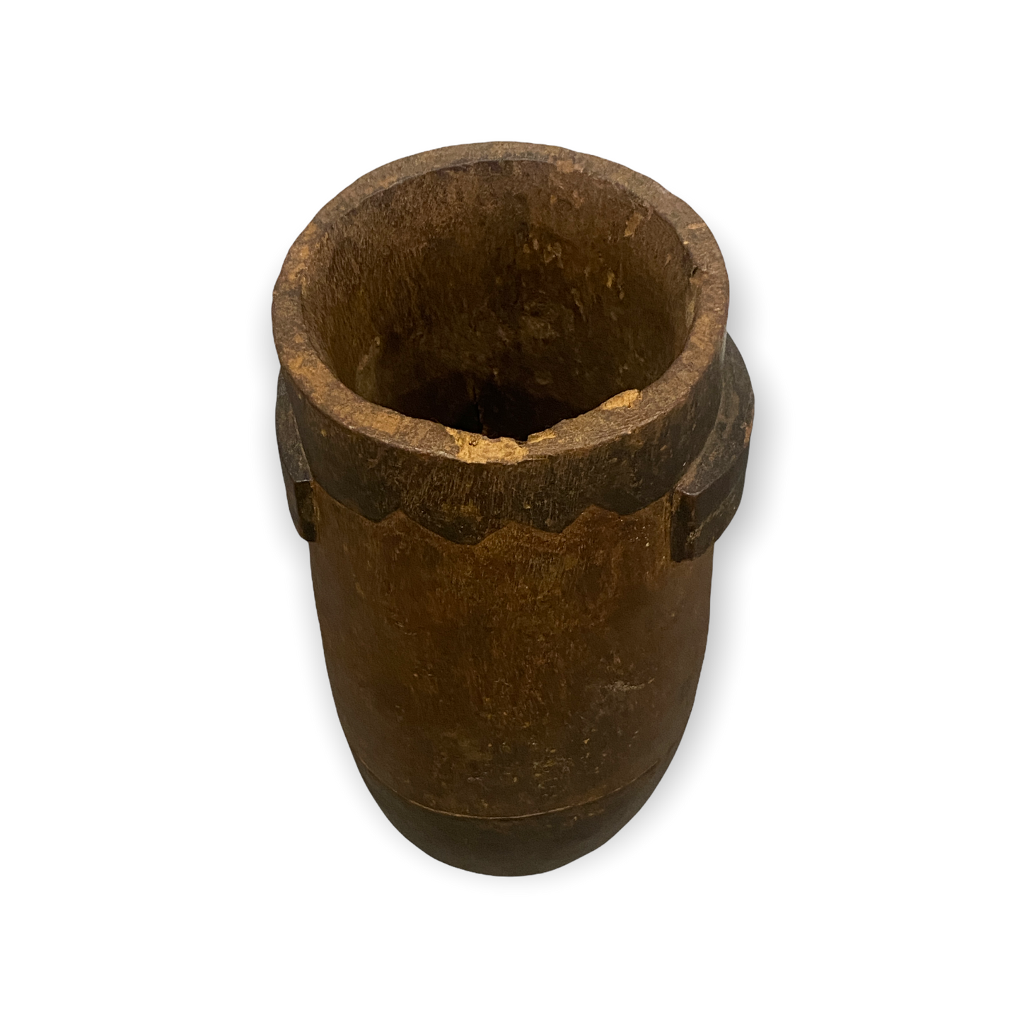 Zulu Milk Jug - hand carved (11)