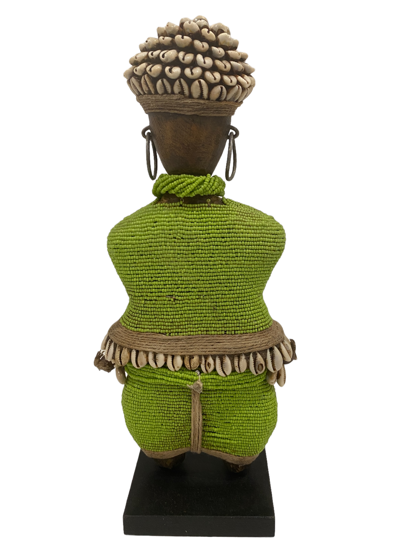 Namji Doll - Green beaded (1405)