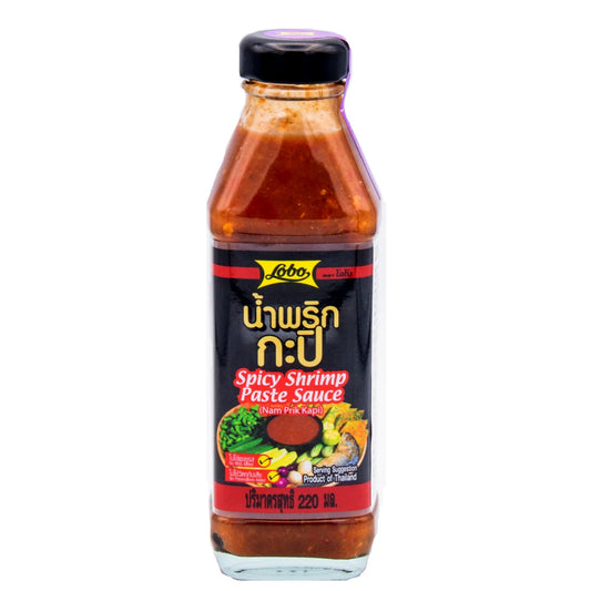 LOBO Spicy Shrimp Paste Sauce (Nam Prik Kapi) 220ml