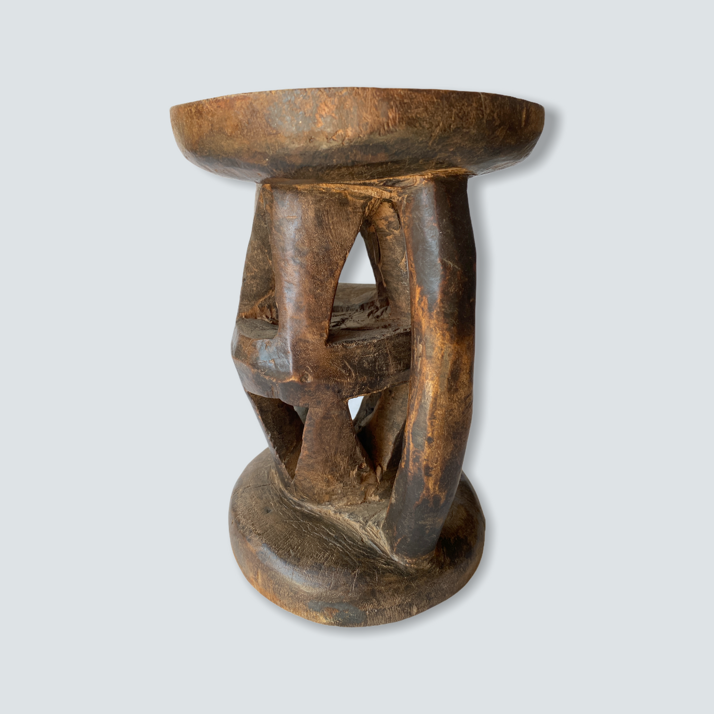 Vintage Tonga Stool - Zimbabwe - M (02)