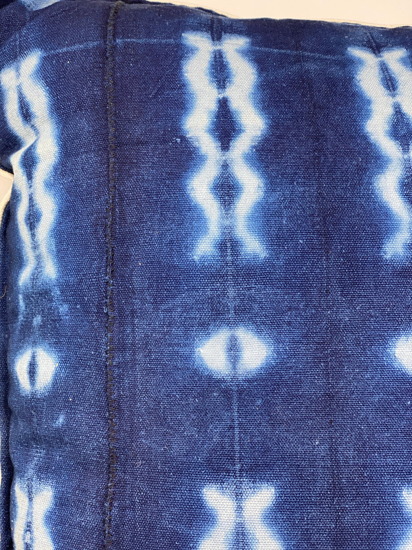 Indigo/Baule Cloth Cushions 60x60cm