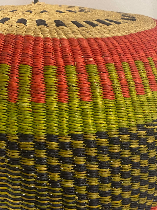Hand Woven Basket Light - (123.5)