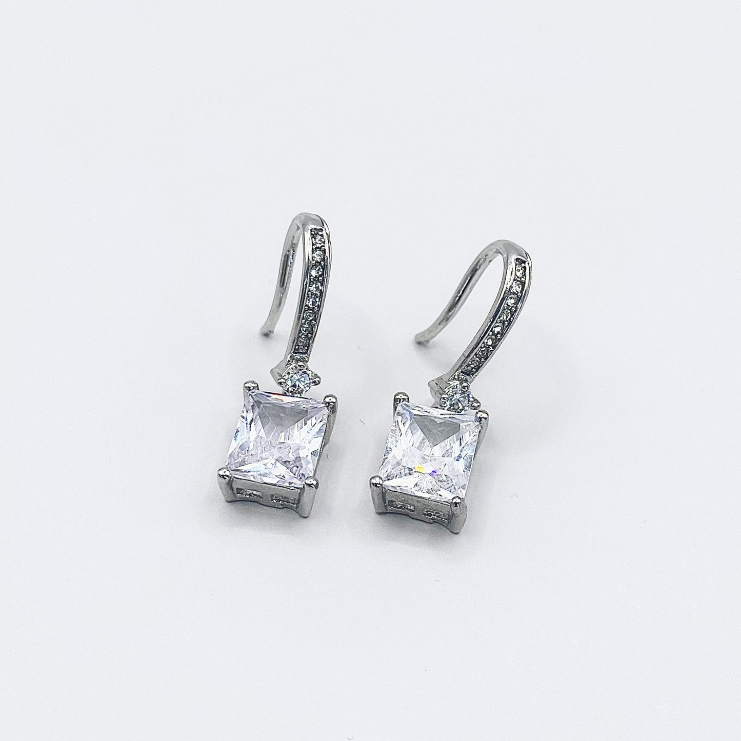 Ella Faceted Jewel Dangle Earrings