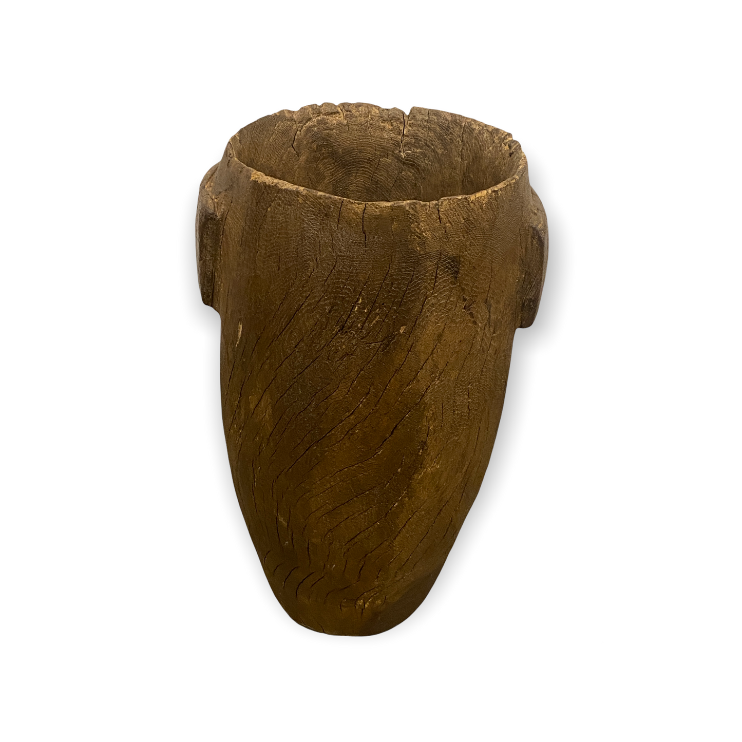 Zulu Milk Jug - hand carved (06)