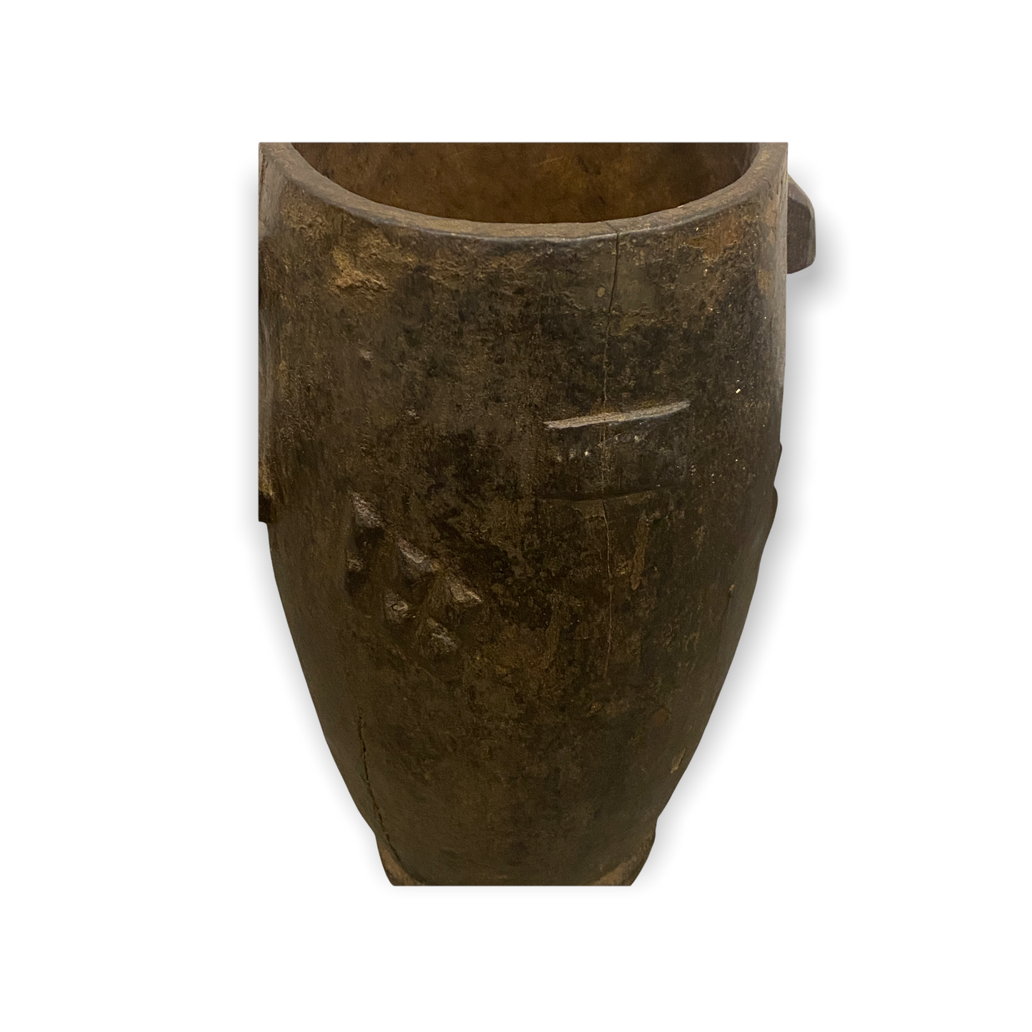 Zulu Milk Jug - hand carved (02)