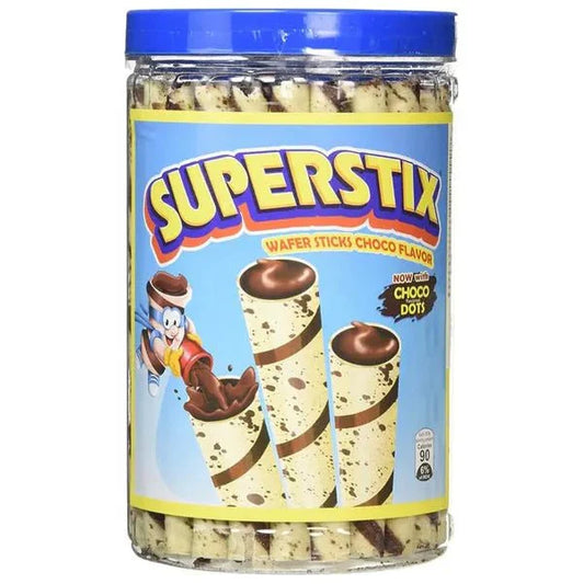 SUPERSTIX Choco Flavour Wafer Sticks 324g