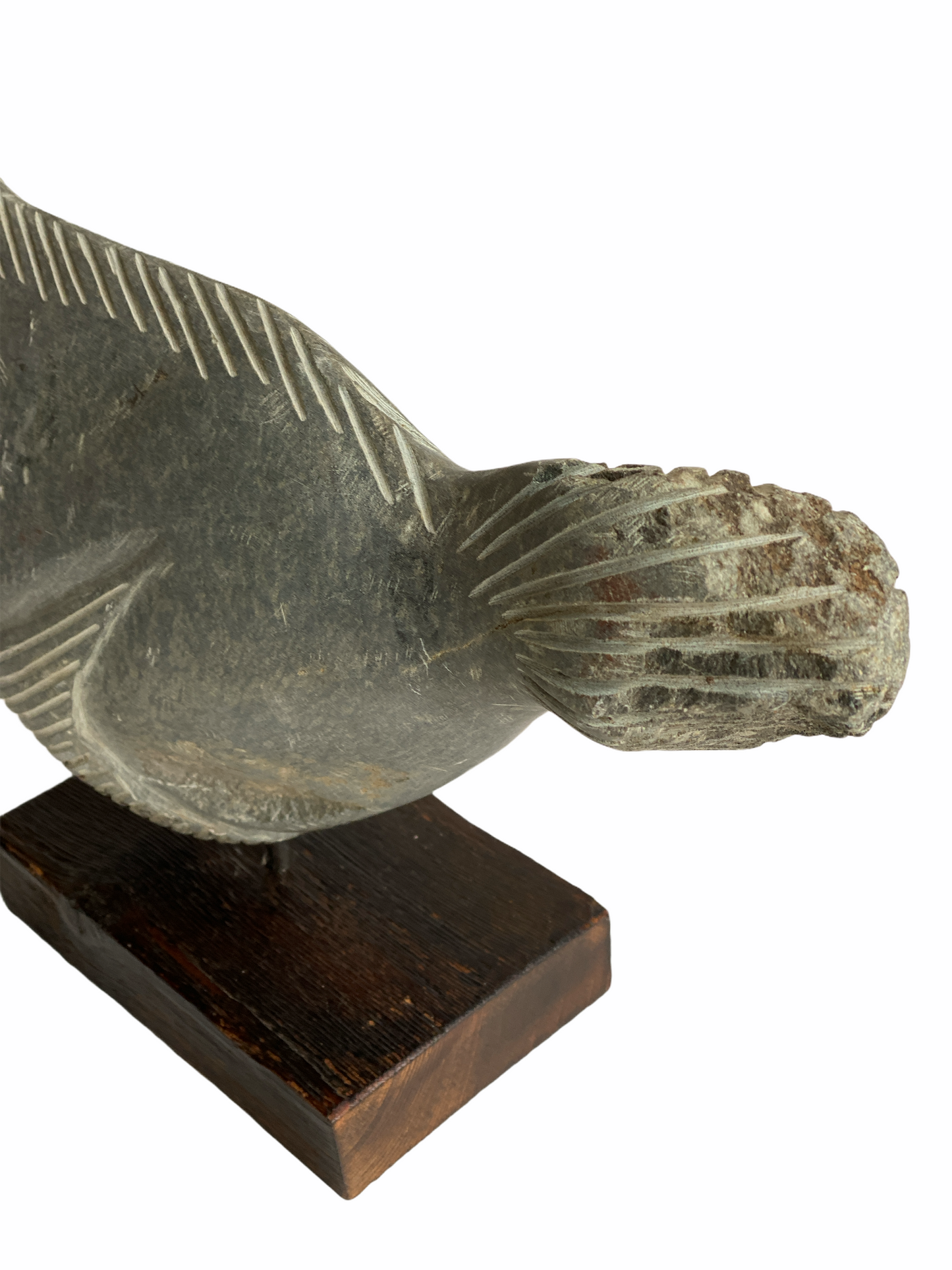 Stone Fish Sculpture - Zimbabwe (05)