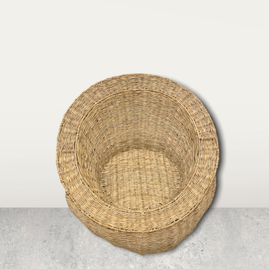 Handwoven Palm Leaf chair - Mozambique