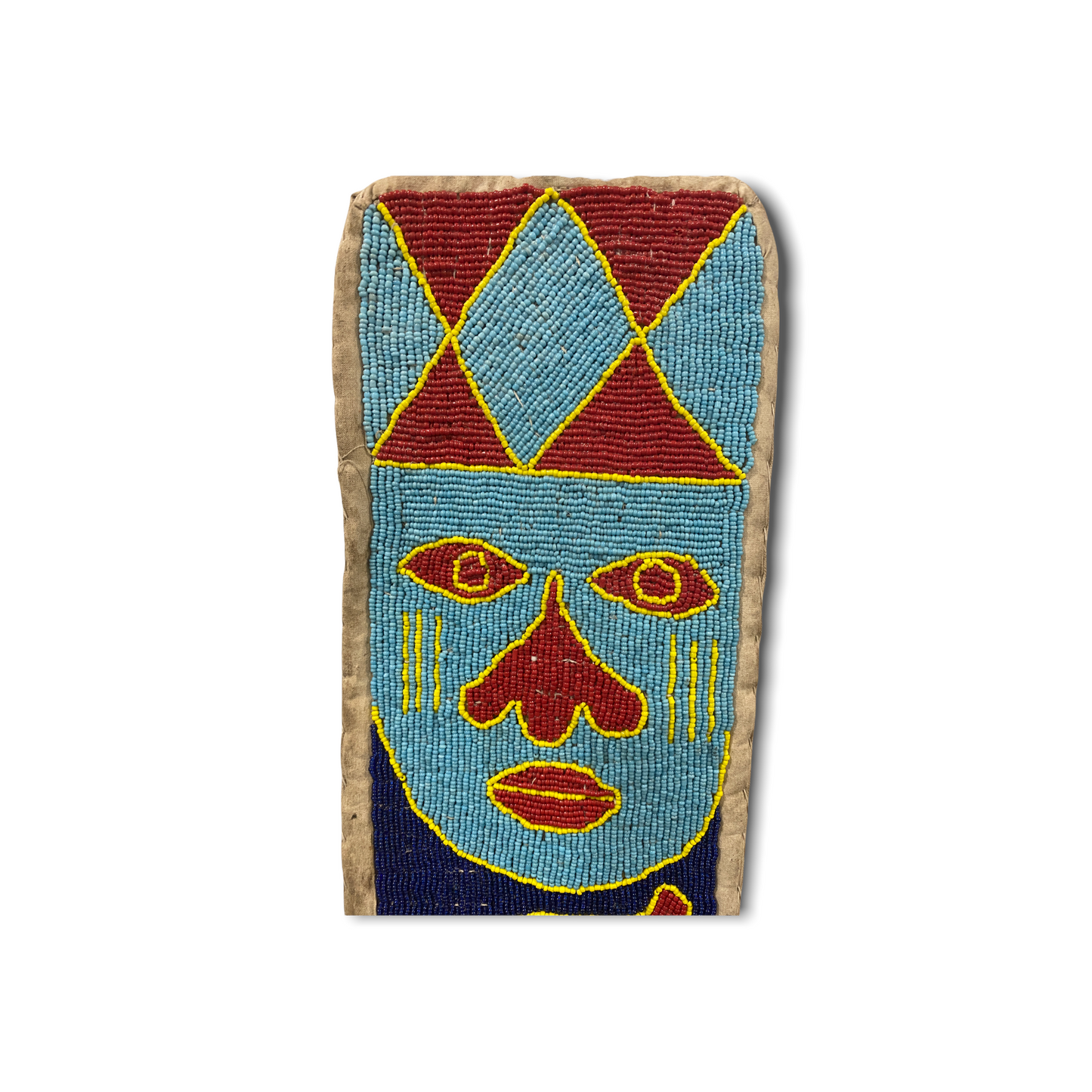 Yoruba Beaded Sash - Nigeria - Elephant (08)