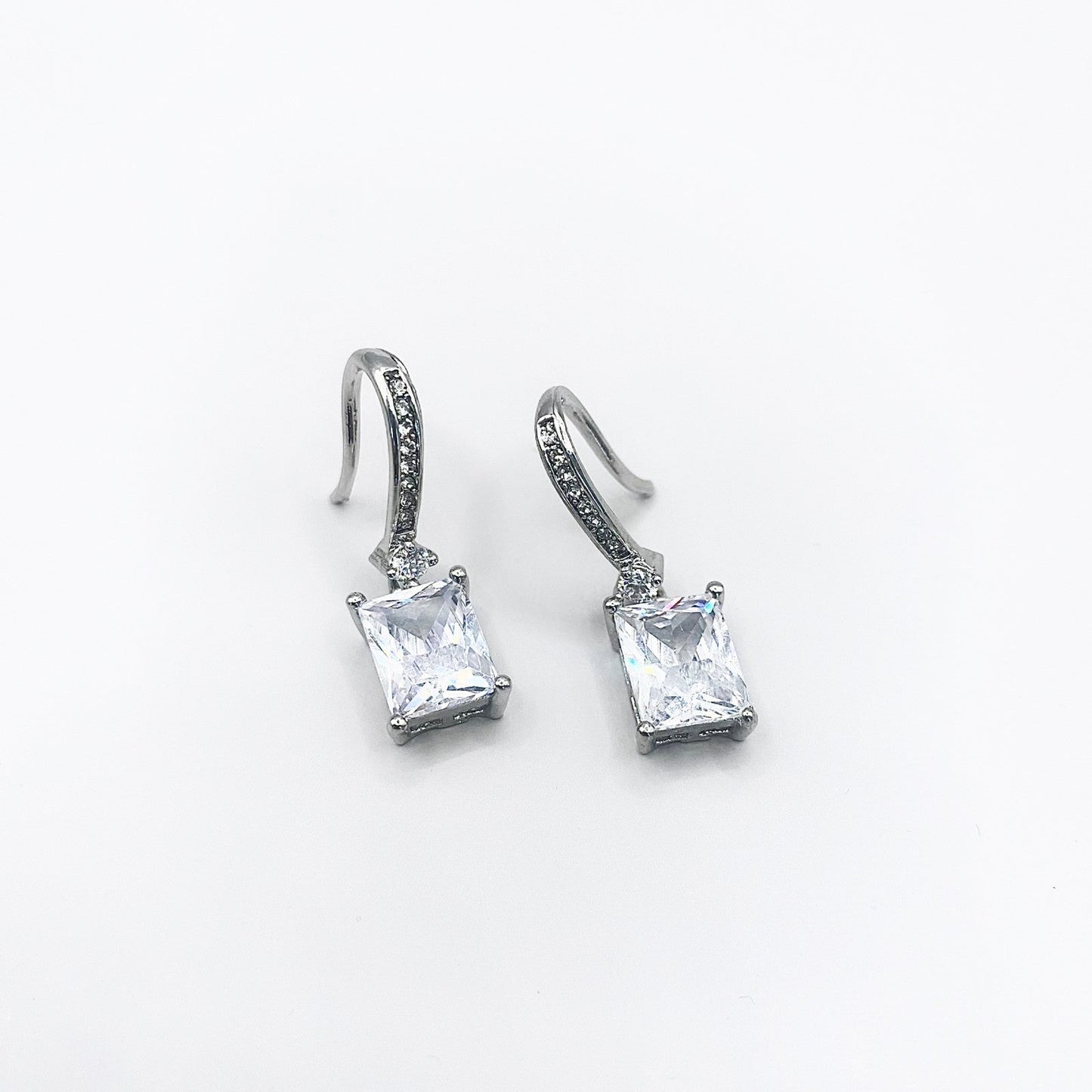 Ella Faceted Jewel Dangle Earrings