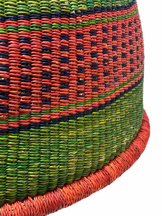 Hand Woven Basket Light