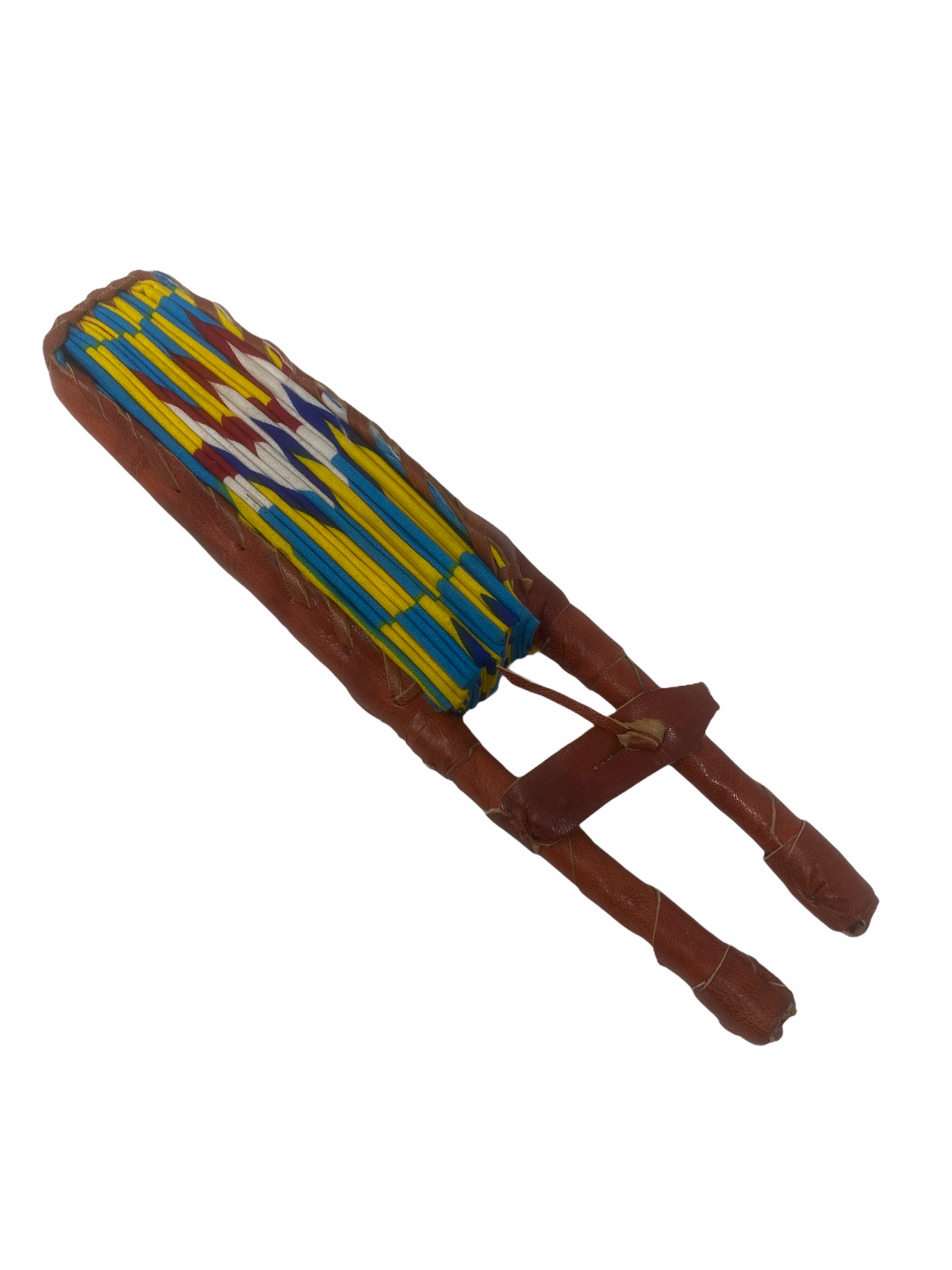 Ghana Fan - Leather fold up