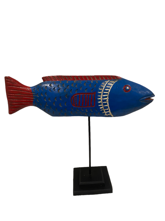 Mail Puppet Fish Blue - (42.3)