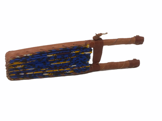 Ghana Fan - Leather fold up