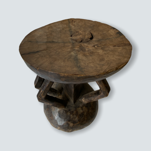 Vintage Tonga Stool - Zimbabwe XL (03)