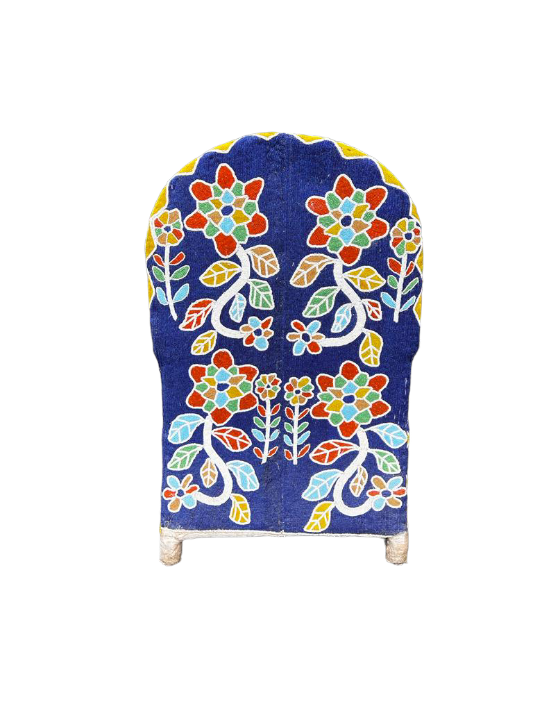 Yoruba Royal Beaded Chair