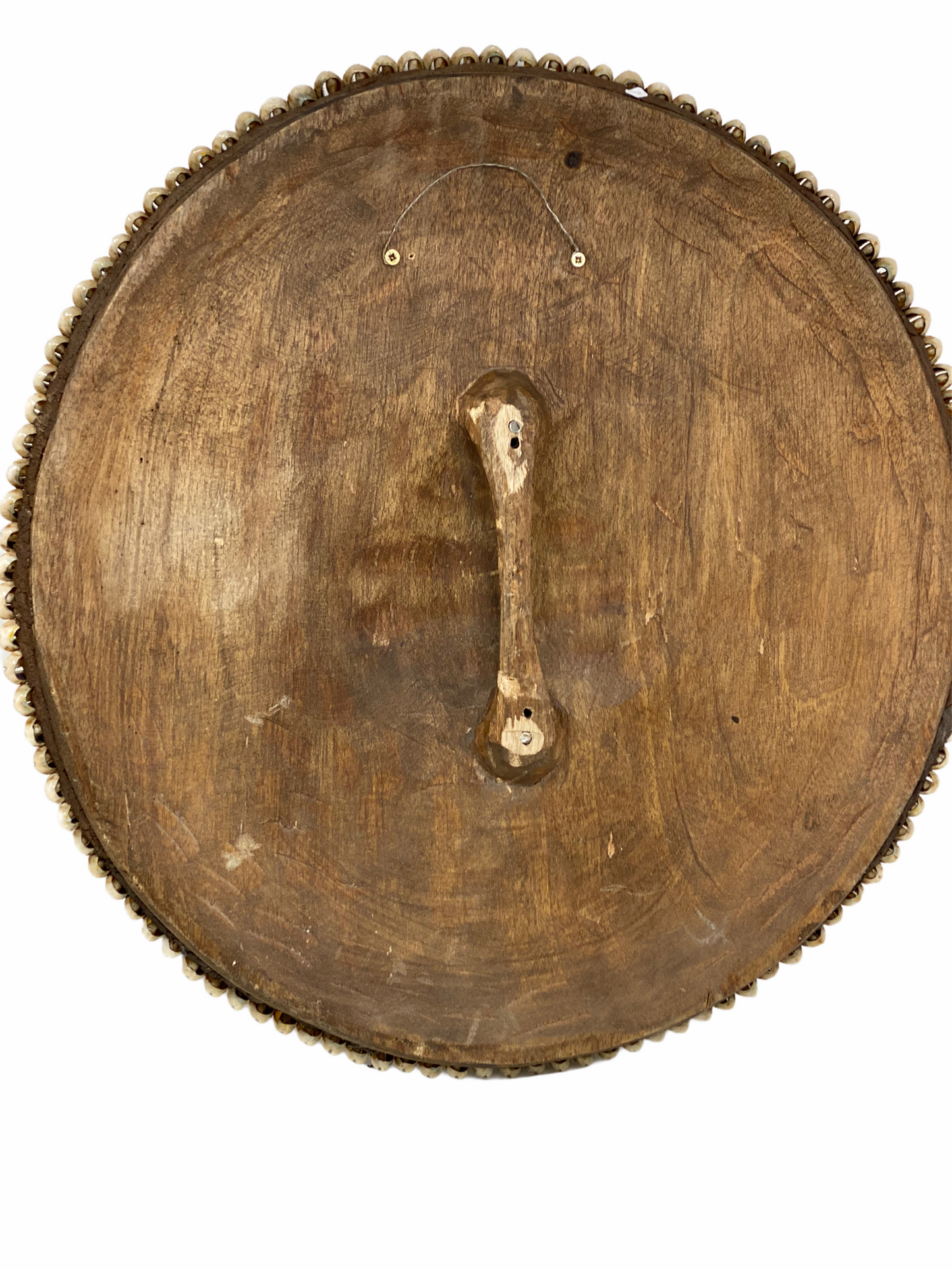 Cameroon Shield - L - 55cm - Black & White