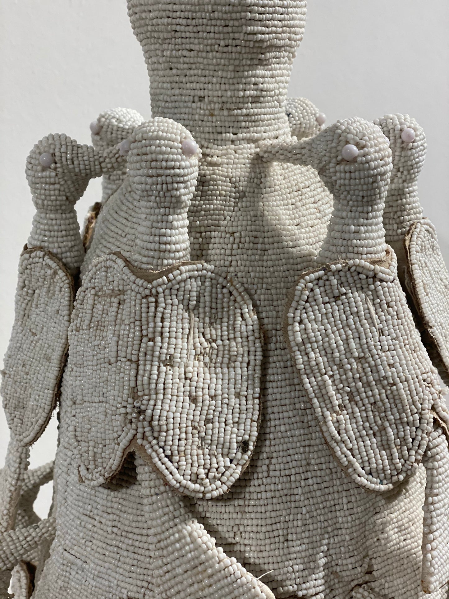 Yoruba Royal Crown - White