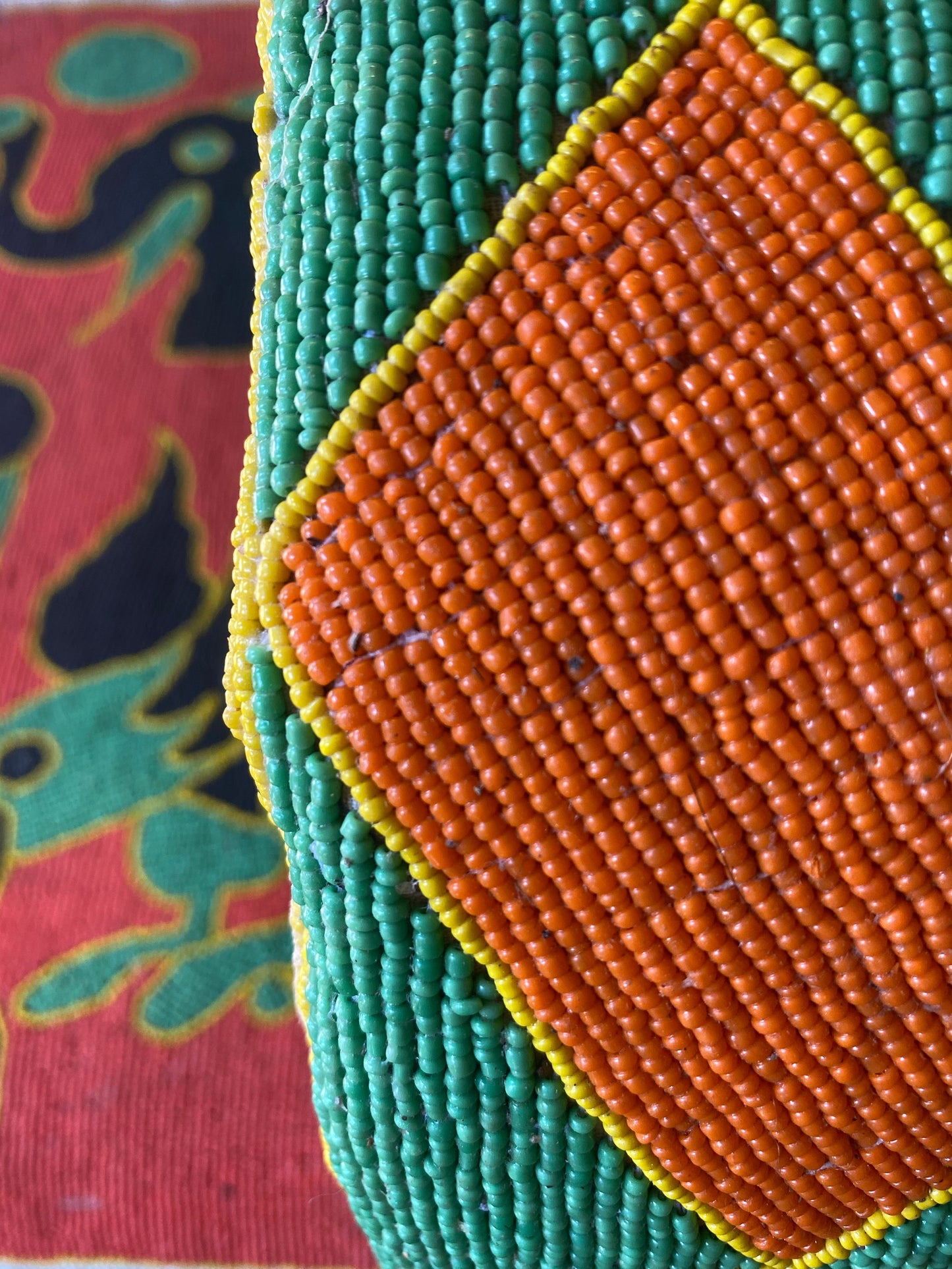 Yoruba Royal Beaded Chair