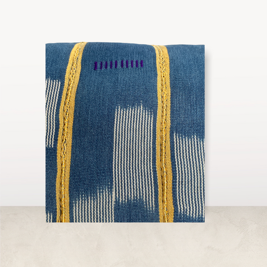 Indigo/Baule Cloth Cushions 50x50cm