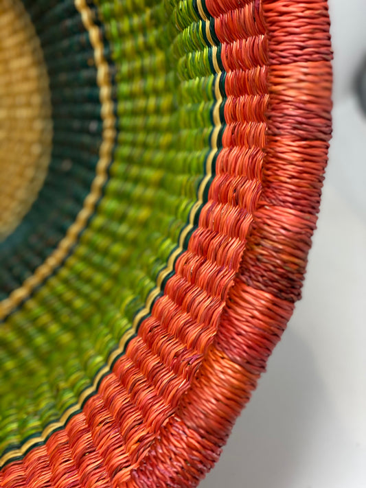 Hand Woven Basket Light