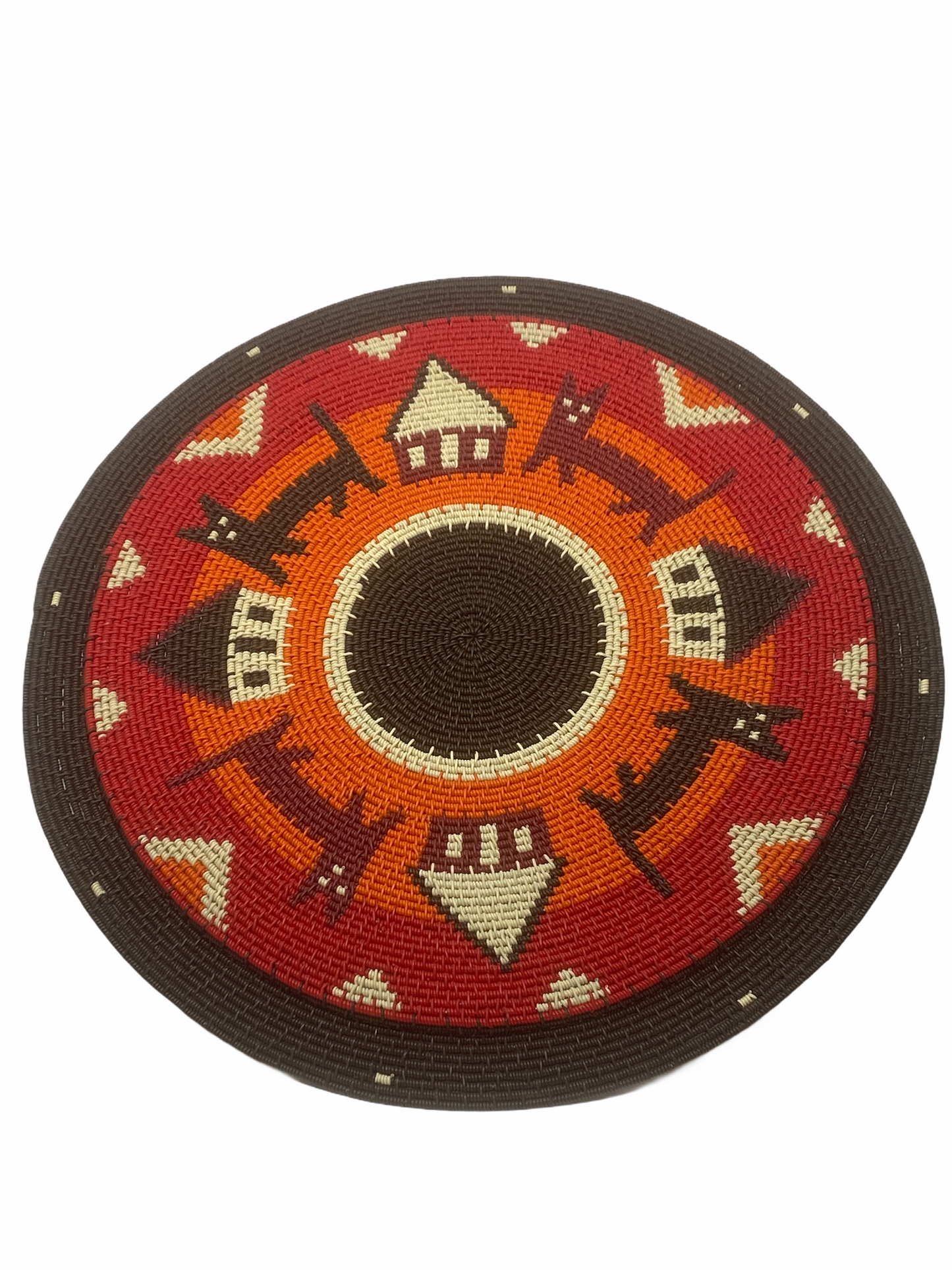Zulu Telephone Wire Plates 32cm