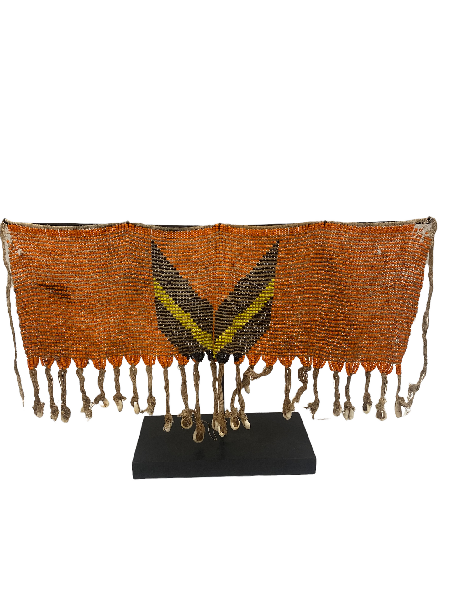 Beaded Chad Skirt - vintage (59.3) orange