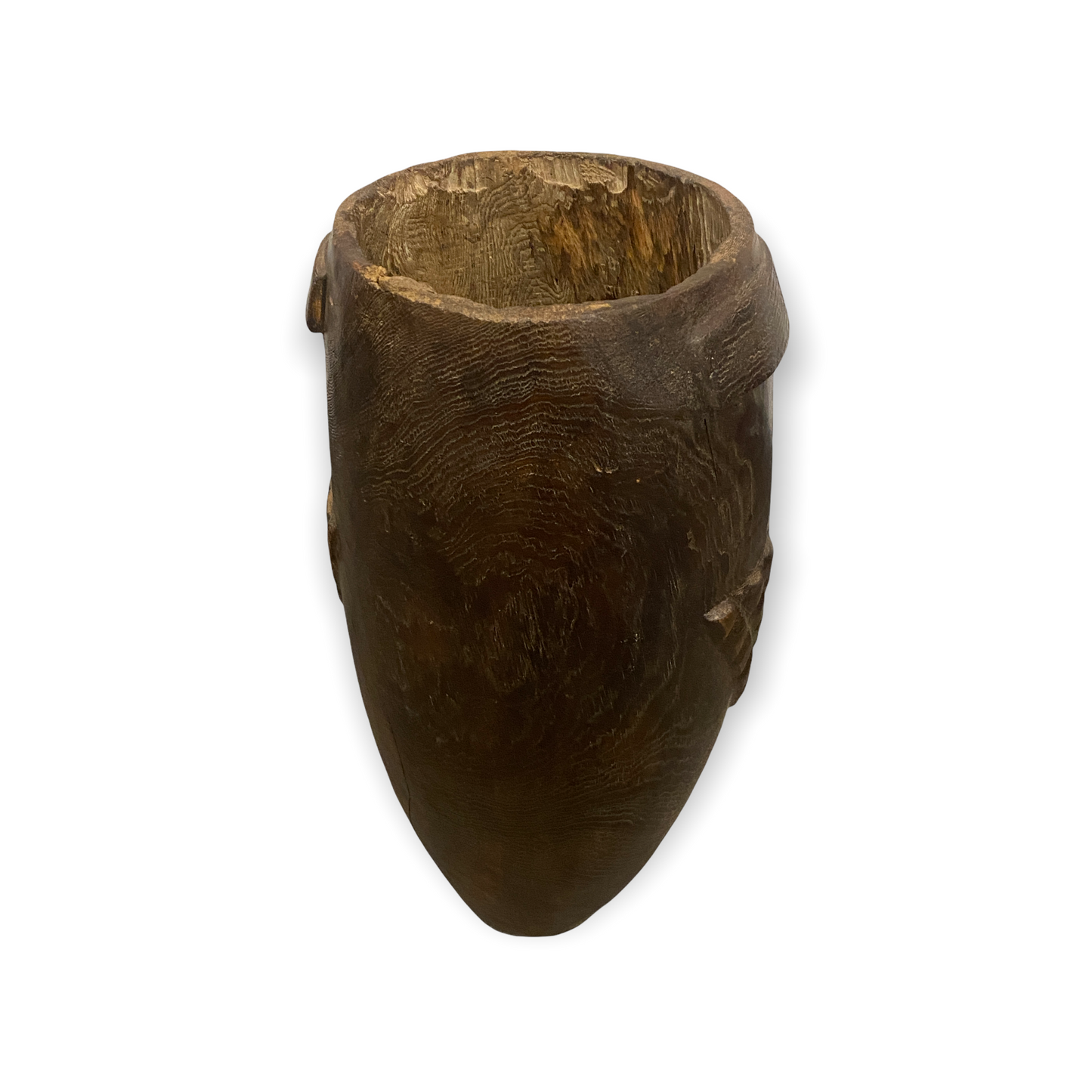 Zulu Milk Jug - hand carved (03)