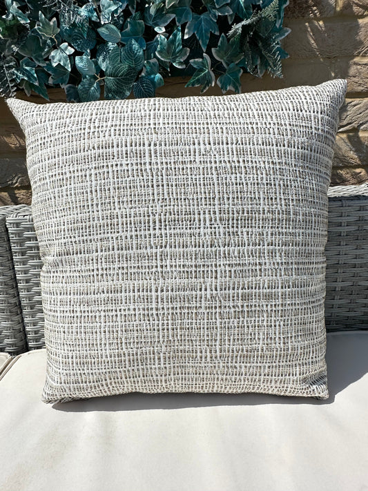 The Couture Cushion - The Outdoor Beige Jacquard - Style No. 146